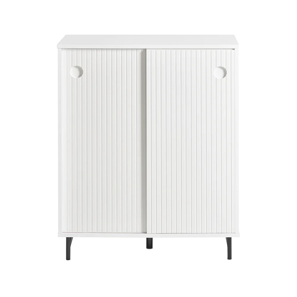 Kommode  Skab  70x37x87 Cm  Hvid