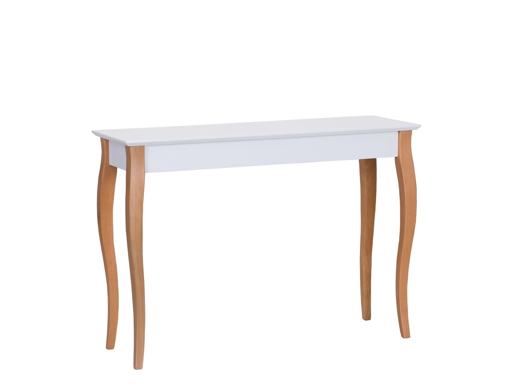 Konsol Lillo 105x35cm Hvide Ben   Hvide