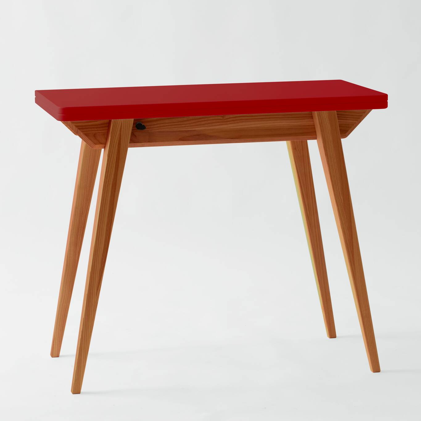 Konvolut Udtrækbart Spisebord 45x90cm Eg Pure Red
