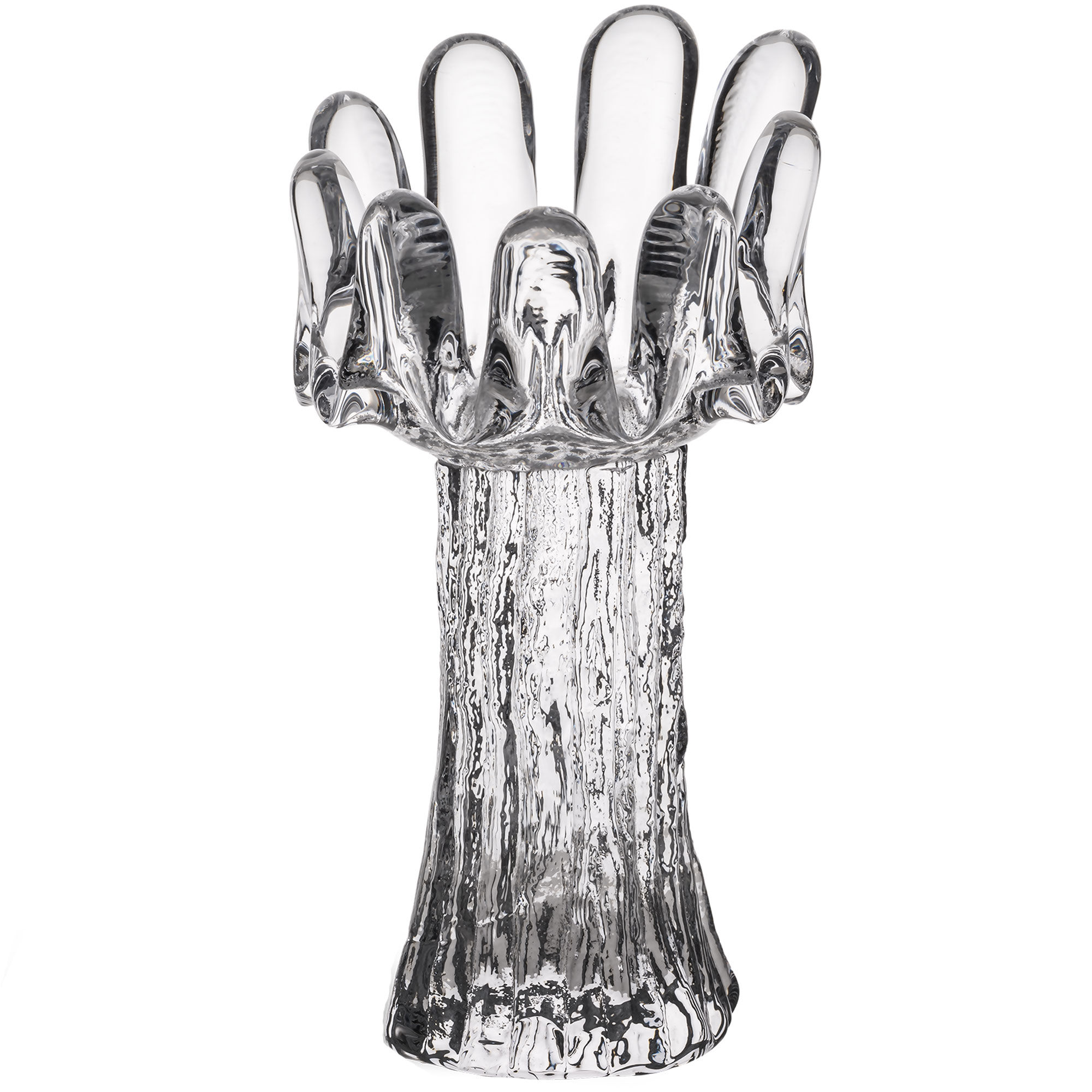 Kosta Boda Sunflower Lysestage 180 Mm Klar