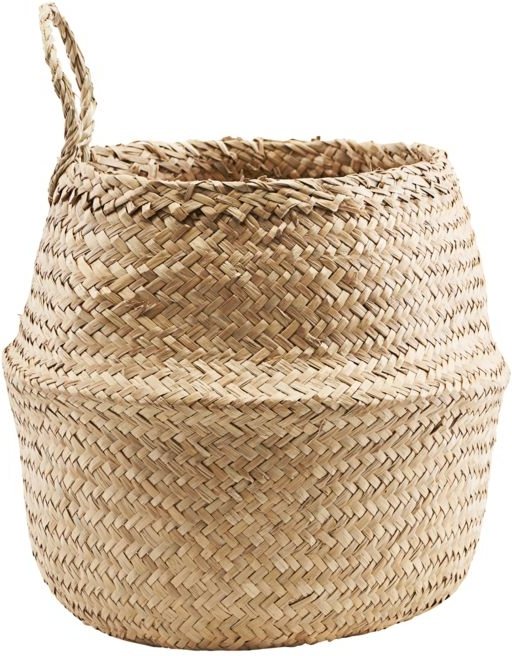 Kurv House Doctor Tanger Opbevaringskurv Søgræs ø32 H36 Cm Natur