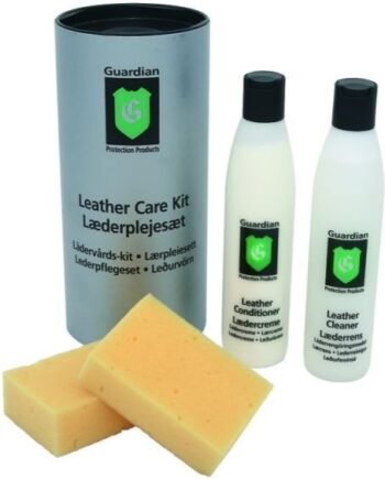Læderplejesæt Guardian Protection Guardian Komplet Sæt Med Læderrens Og Lædercreme Natur  Indeklimamærket