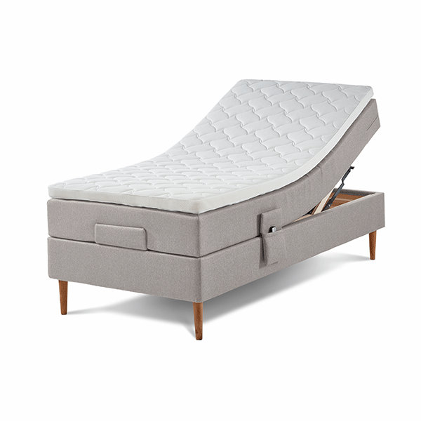 Lama Family Elevationsseng 120   200 Cm Lys Sand