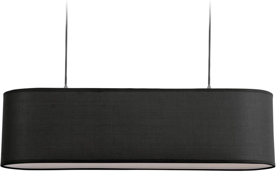 Lampeskærm Kave Home Palette Linned Sort Moderne Nordisk Design
