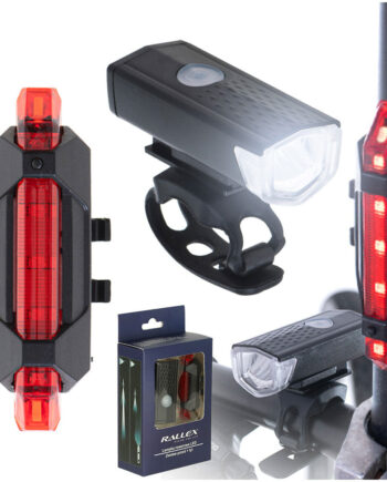 Led Cykellygte Bag-forlygte Sæt Usb