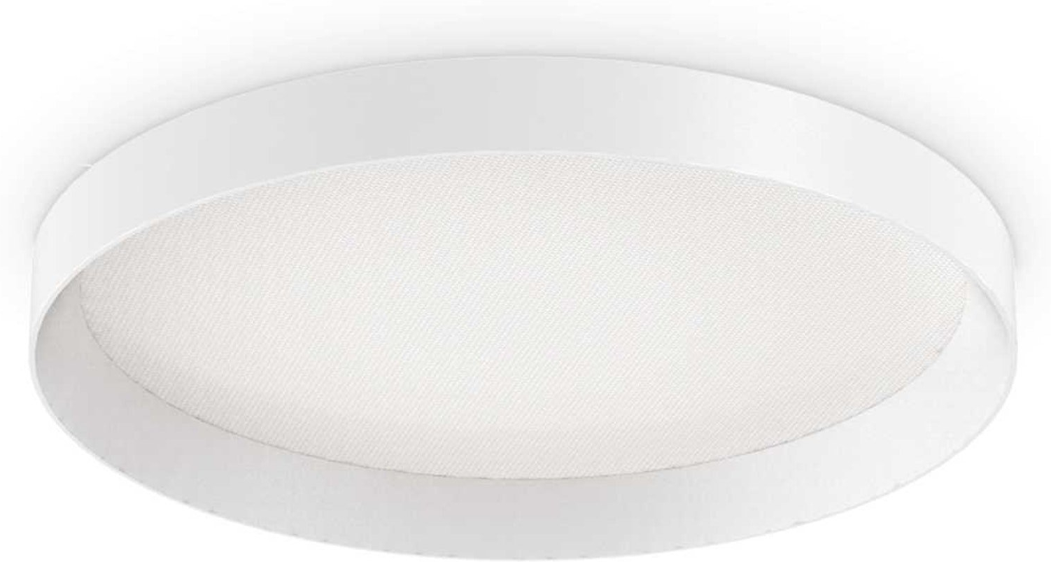 Led Loftlampe Ideal Lux Fly ø35 Cm Hvid 18   2800 Lm 4000   Ip40