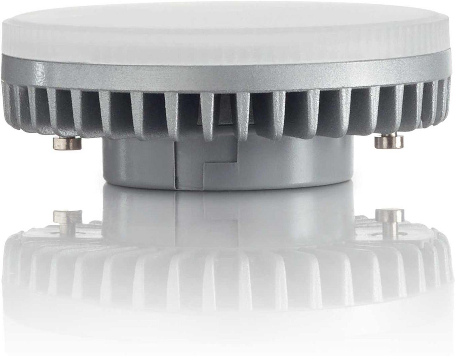 Led Lyspære Ideal Lux Gx53 Dimbar 9w 890 Lm ø75 3000k Hvid Aluminium
