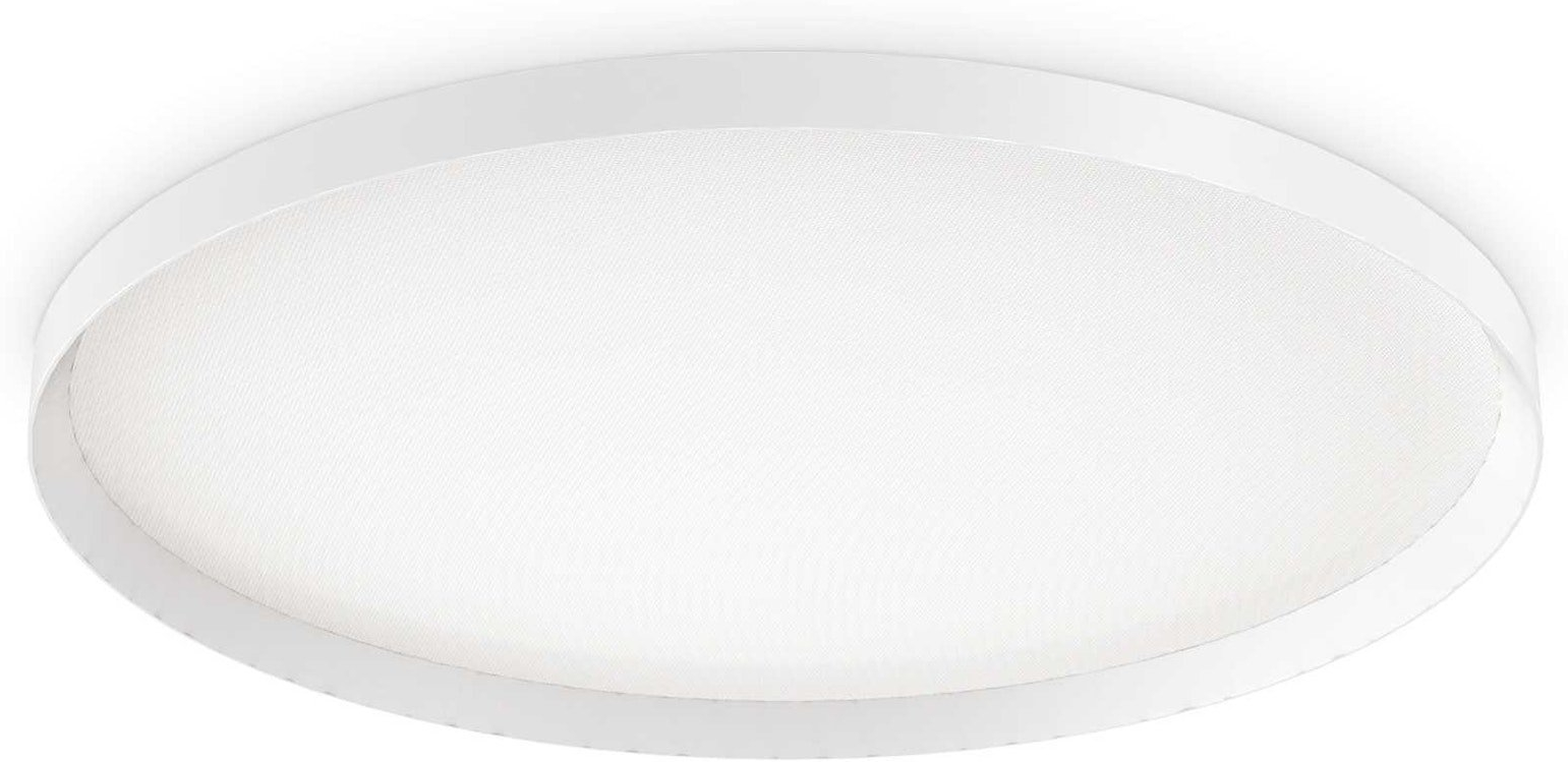 Led-loftlampe Ideal Lux Fly ø90 Cm Hvid 10800 Lm 4000   Ip40