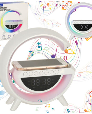 Led-lys Med Induktionsoplader Med Radio