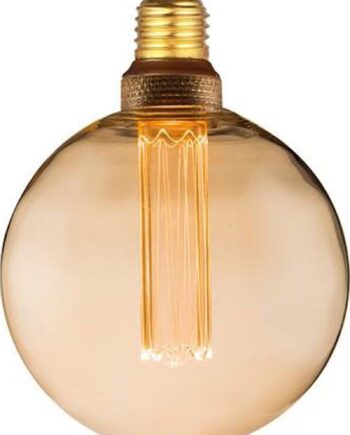 Led-pære E27 Halo Design Colors Mini Globe Dæmpbar Ravfarvet Glas 5w 200 Lm ø12   Cm