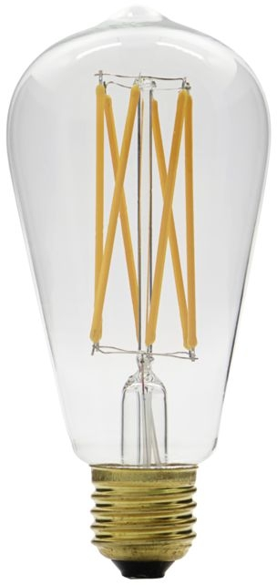 Led-pære House Doctor Edison Dæmpbar E27 ø6 4ã 15 Cm Klar Glas Messing Vintage 150 Lm