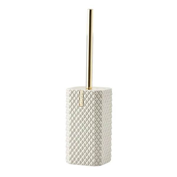 Lene Bjerre Marion Toiletbørste H39 Cm Brun Sand  : Erling Christensen Møbler