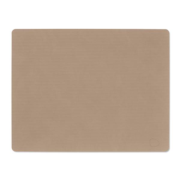 Lind Dna Dinner Mat Square Corduroy Clay Brown