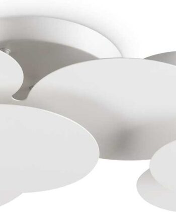 Loftslampe Ideal Lux Cloud Led Hvid Metal L74xb47xh13 Cm