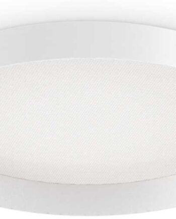 Loftslampe Ideal Lux Fly Plafondlampe ø45 Cm Integreret Led 26w 4000 Lm 3000   Hvid Ip40
