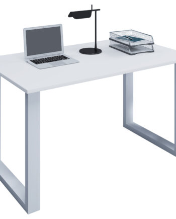 Lona  -feet Skrivebord Hvid Træ Og Metal  110x50