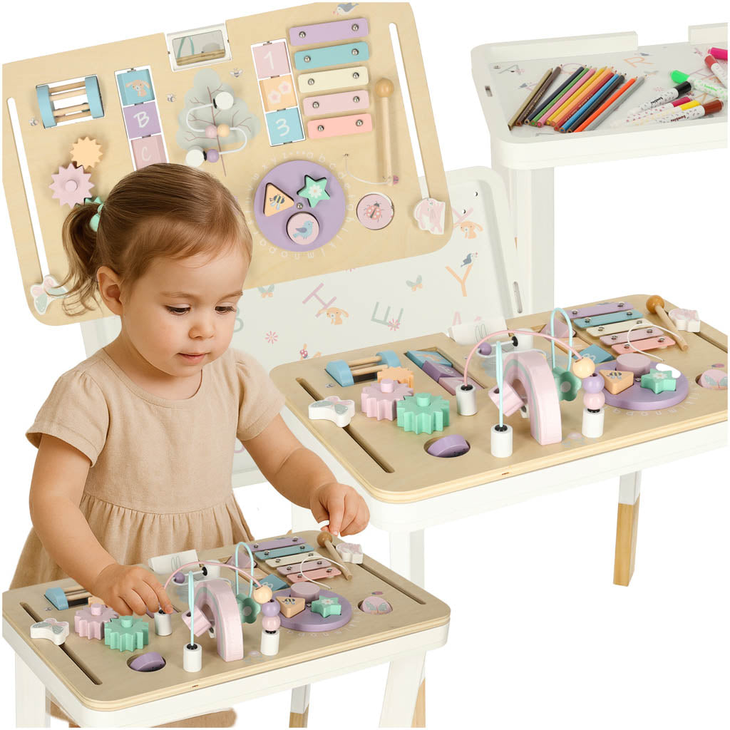 Lulilo Montessori Manipulationsbord Pastel