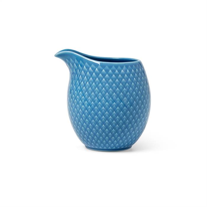 Lyngby Porcelæn Rhombe Color Mælkekande 39 Cl Blå