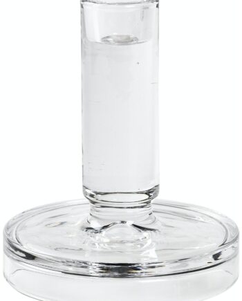 Lysestage Broste Copenhagen Petra ø12   H14 Cm Glas Klar