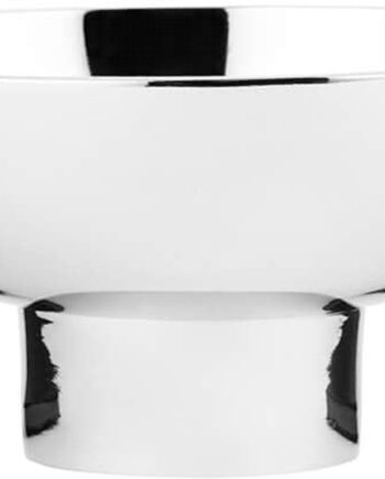Lysestage Kristina Dam Alumina Aluminium Sølv ø11   H6 Cm