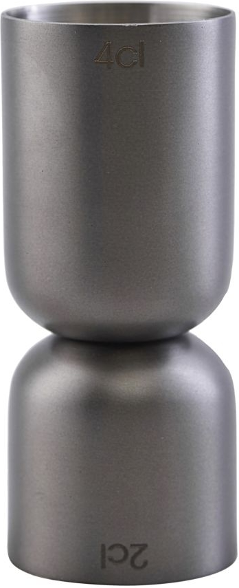 Målebæger House Doctor Grunge Barjigger Gunmetal Rustfrit Stål Cl
