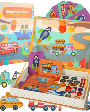 Magnetisk Transportmiddelpuslespil