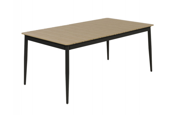 Malmø Udtræksbord 100x180 235 Cm Mørkegrå
