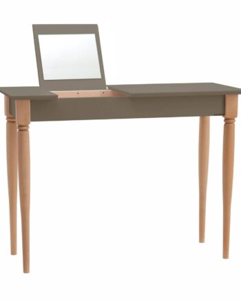 Mamo Sminkebord Med Spejl 105x35cm Brun