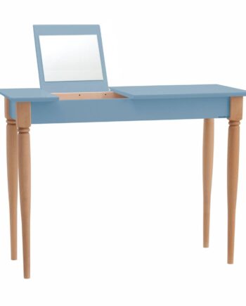 Mamo Sminkebord Med Spejl 105x35cm Gentle Blue