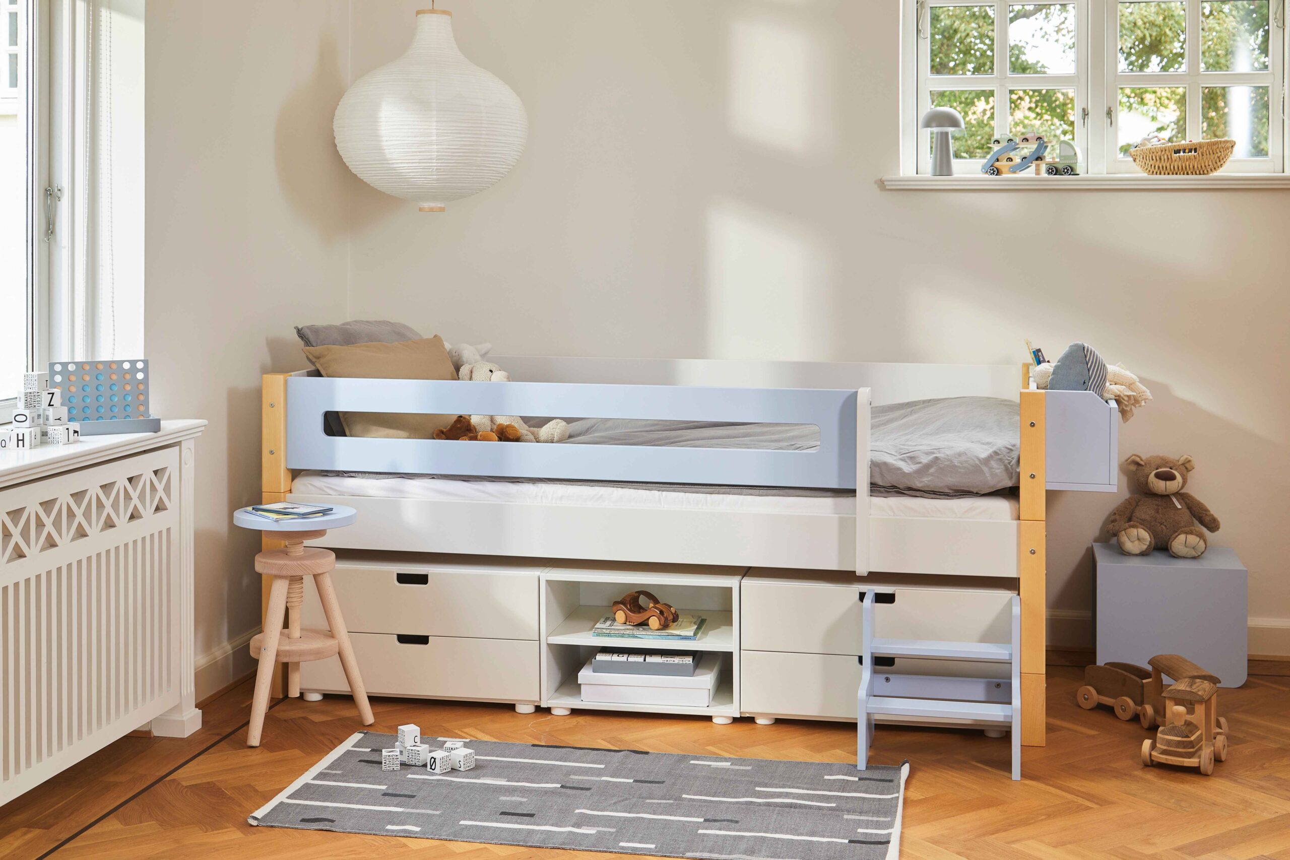 Manis-hâ Ariel Enkeltseng Med Classic Sengehest Og Opbevaring 200 Cmâ -  90x200