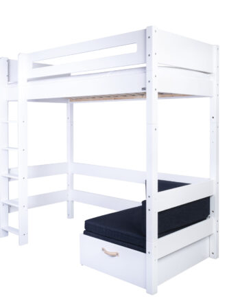 Manis-hâ Fenris Højseng Med Design Sengehest Og Sofamodul 160 Cmâ -  90x160