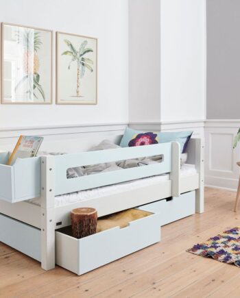 Manis-hâ Mimer Enkeltseng Med Design Sengehest Og Skuffer 160 Cmâ -  90x160