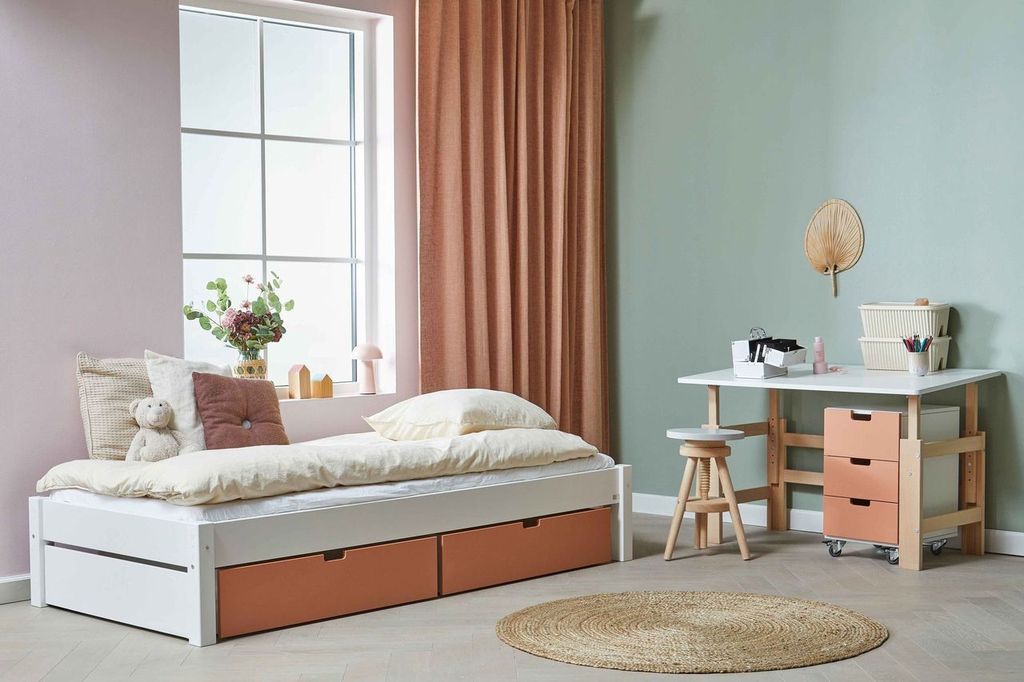 Manis-hâ Ull Enkeltseng Med Skuffer 160 Cmâ - 90x160