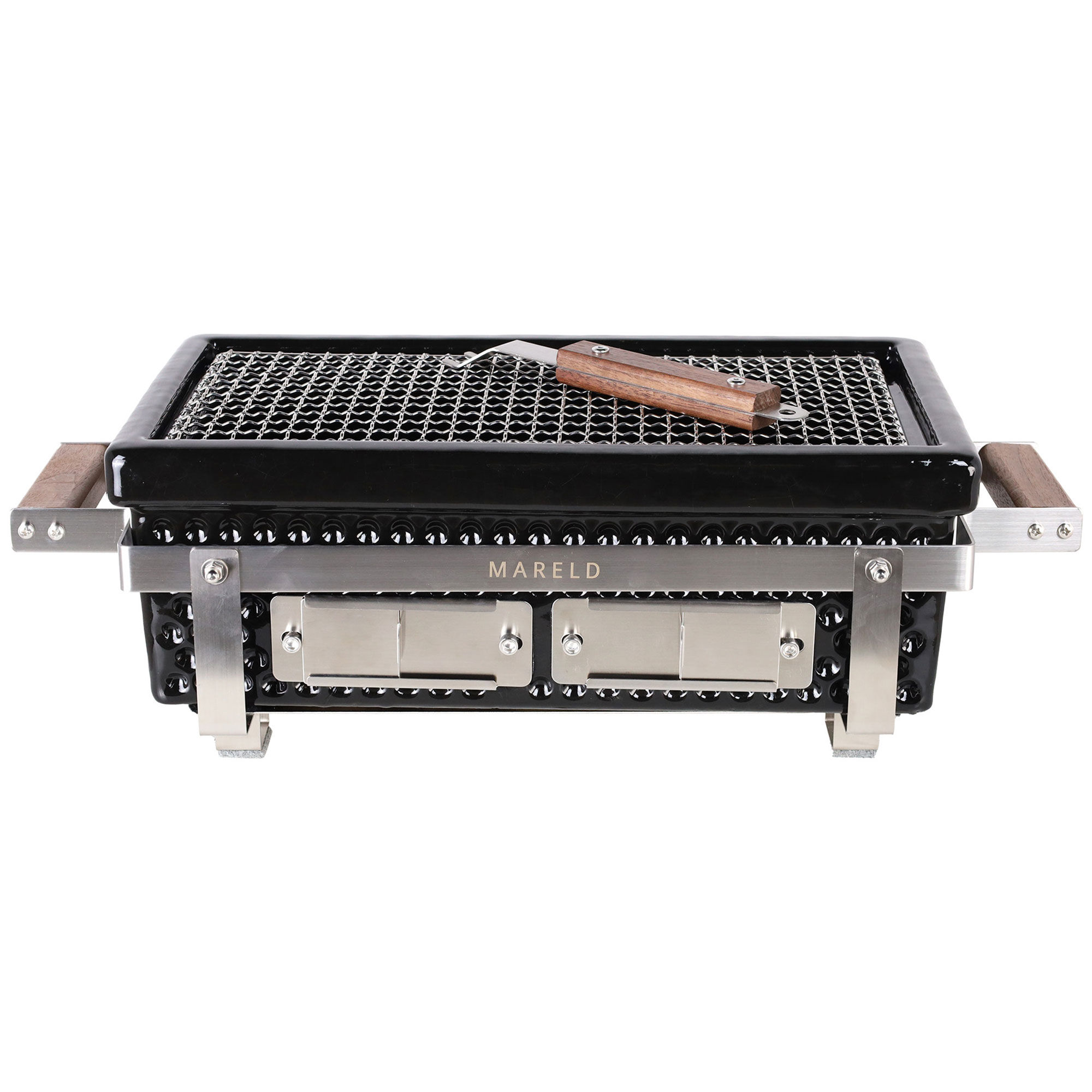 Mareld Premium Hibachigrill  Sort Valnød