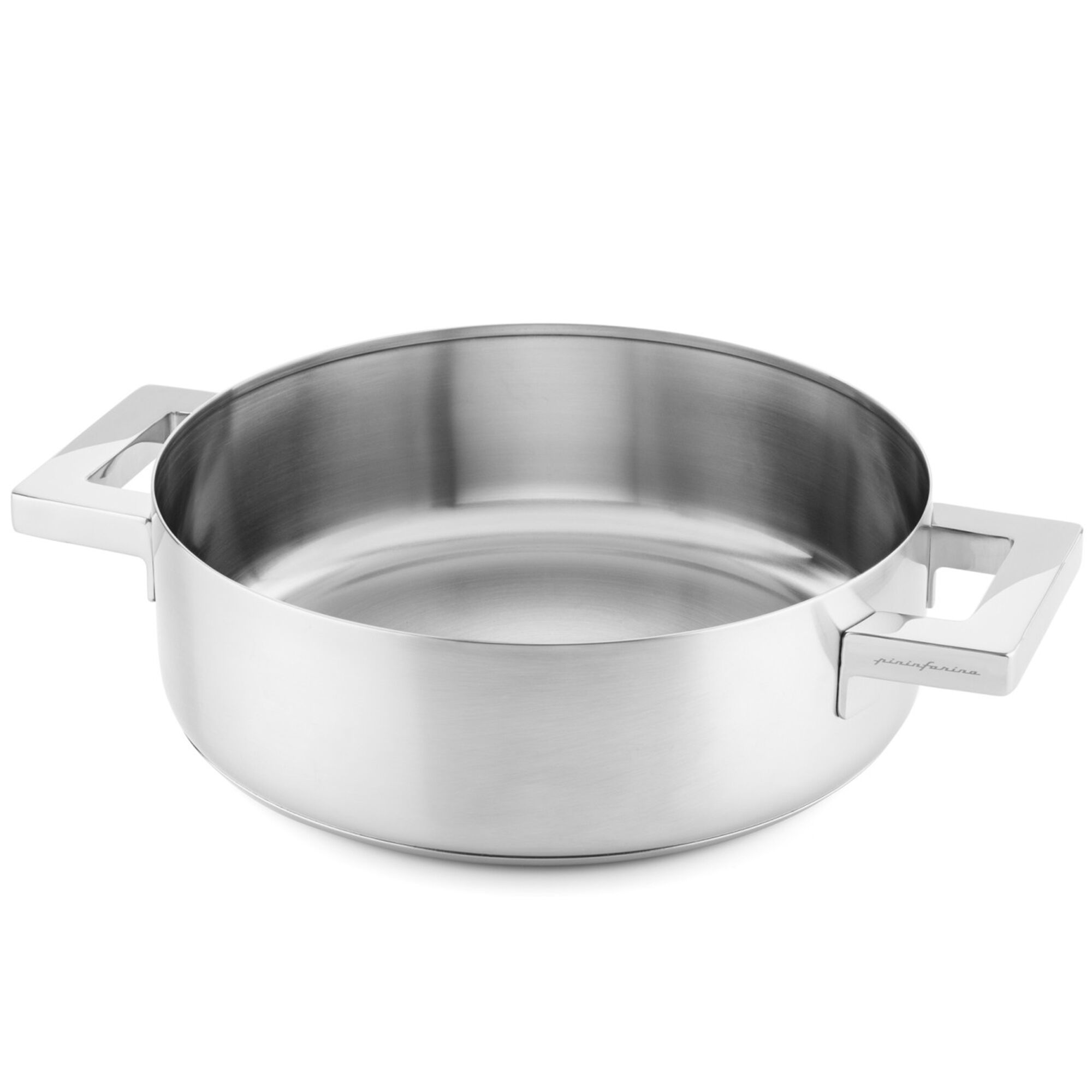 Mepra Stile Traktørpande Med To Håndtag 24 Cm  Rustfrit Stål