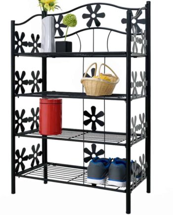 Metalhylde Mat Sort 60x30x90cm