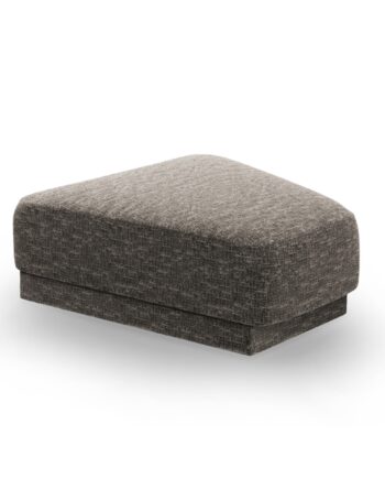 Micadoni Miley Modulær Puf Grå Chenille  83x78x40