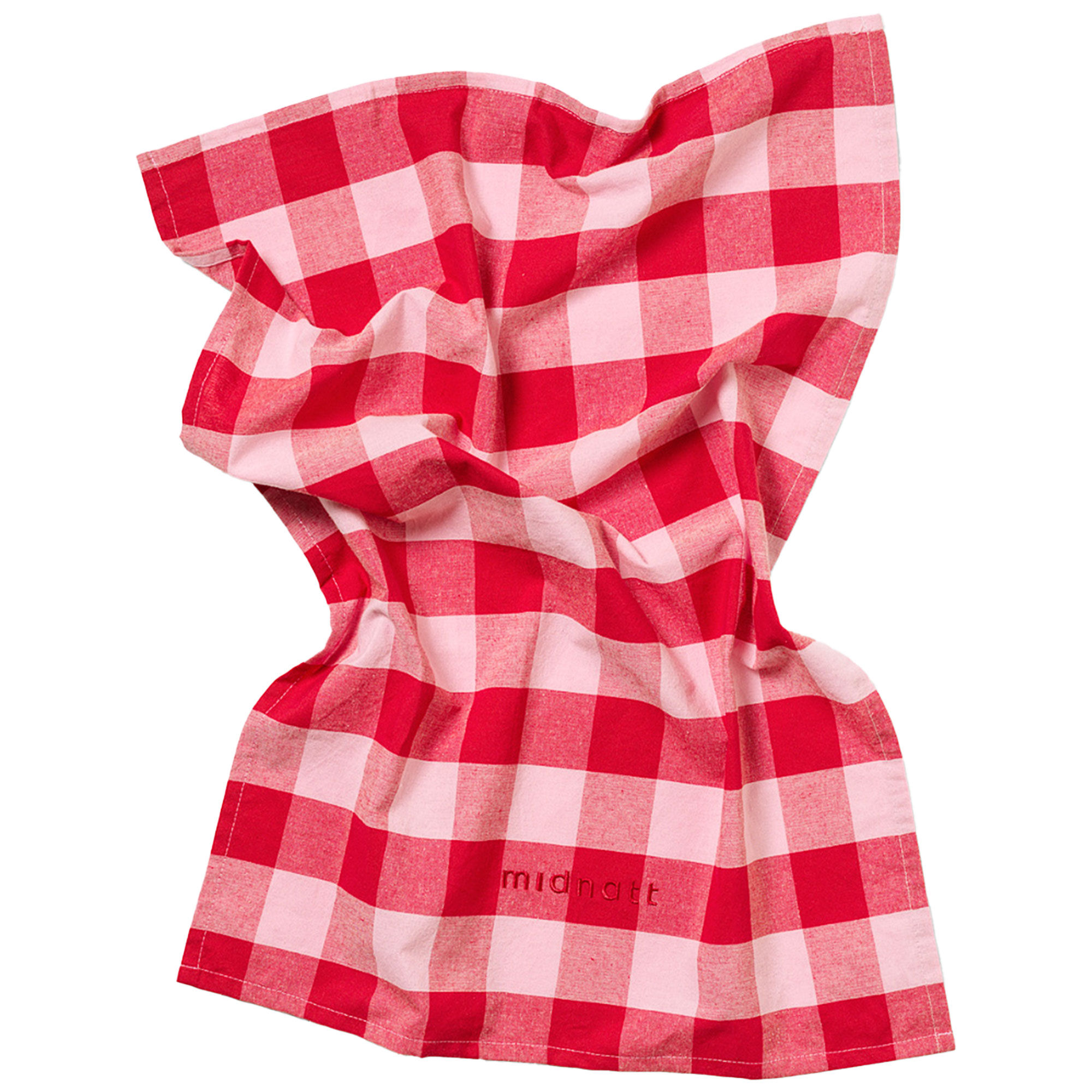 Midnatt Paola Viskestykke 50ã 70 Cm  Rød Rosa