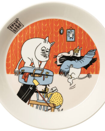 Moomin Arabia Klar Til Ferie Tallerken ø19 Cm
