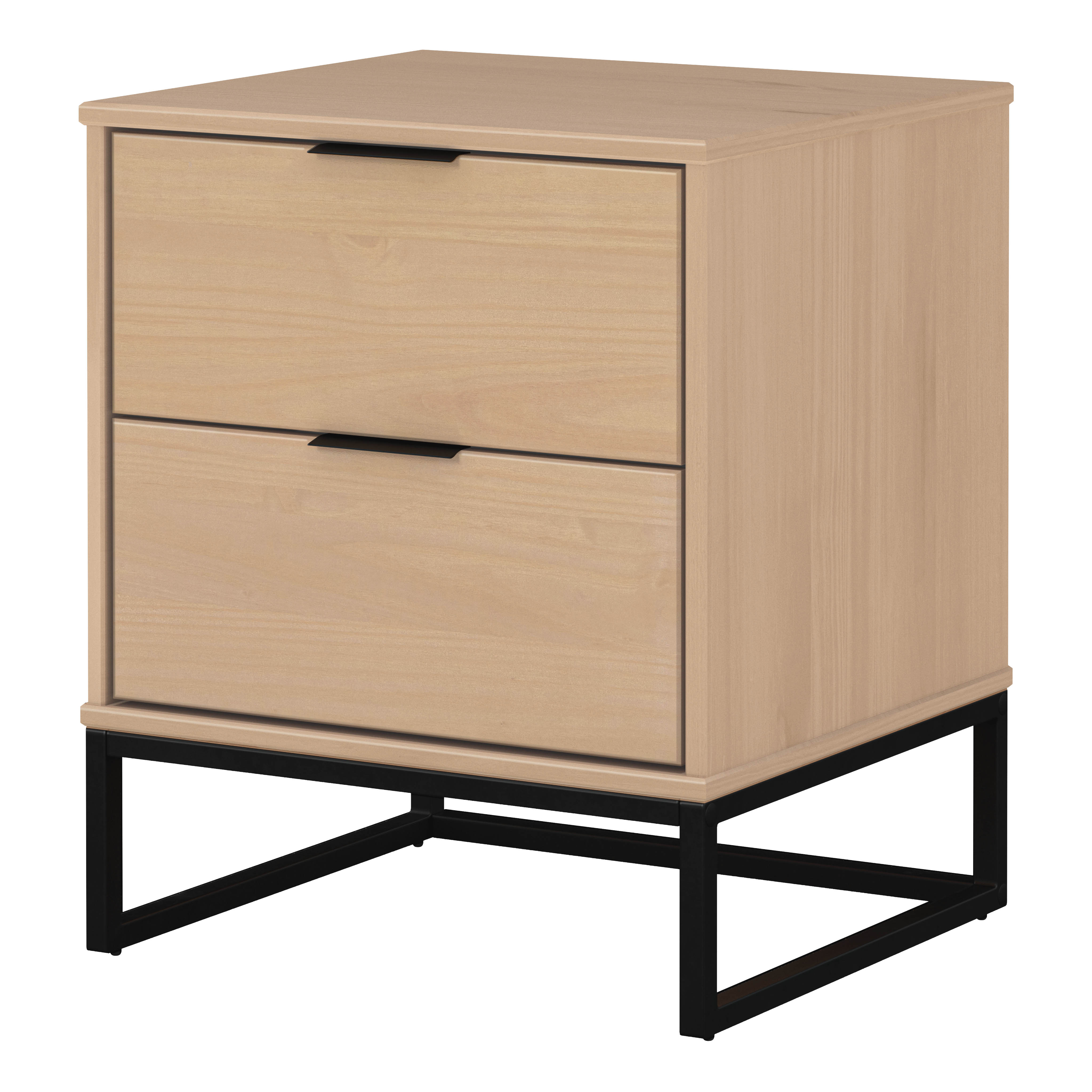 Nordic Living Collection Luna Natbord       Skuffer Natur Træ  50x45