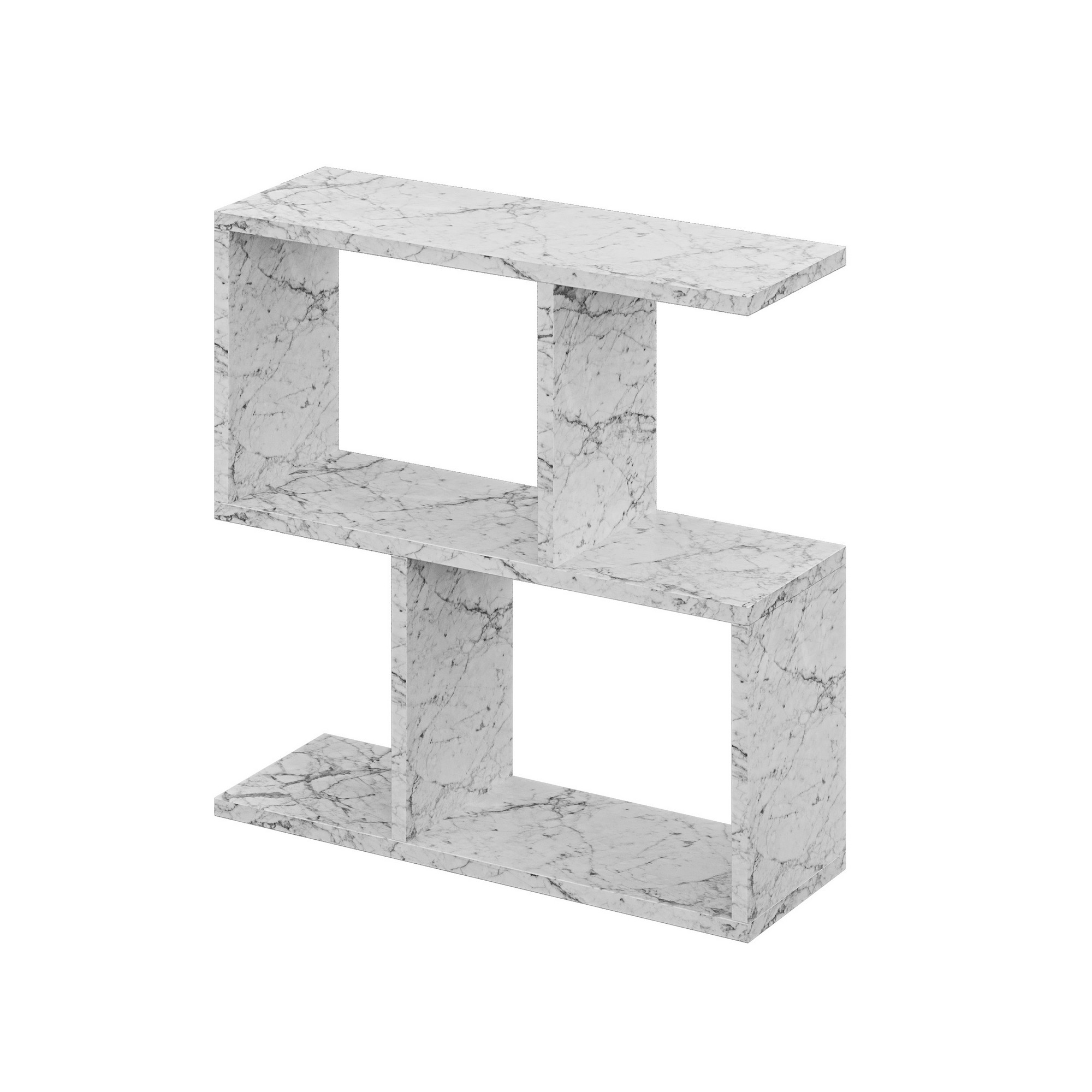 Nordvärk Homemania Sofabord Hylder Carrara Marmorlook Melamin 60x20