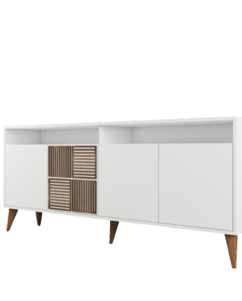 Nordvärk Milan Konsolbord       Låger    Hylder    Rum Hvid Melamin Og Plast  180x35