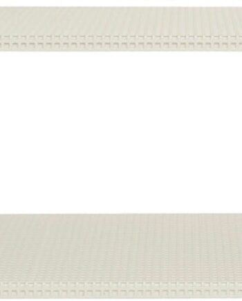 Opbevaringshylde Kristina Dam Grid Stål Beige 75x25x25 Cm Væghylde