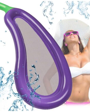 Oppustelig Netmadras Aubergine 240 Cm