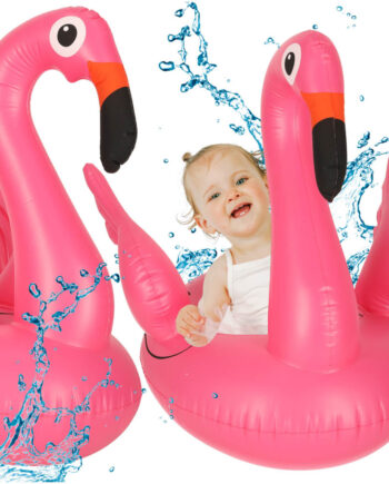 Oppusteligt Pontonhjul Til Børneflamingoer