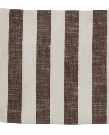 Oyoy Living Design Stribet Dug 260x140 Cm  Choko