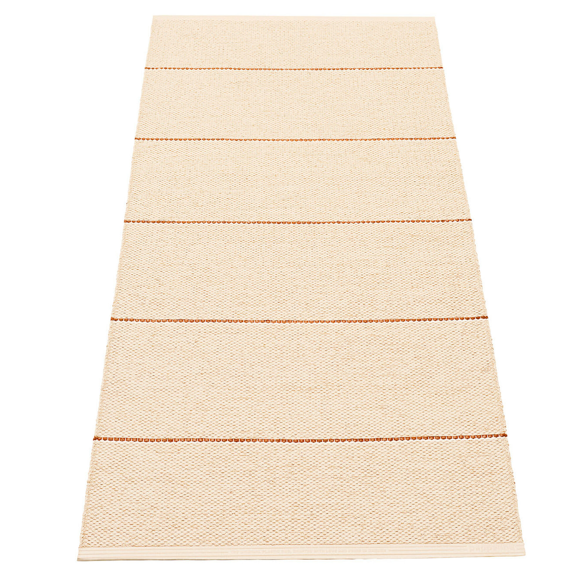 Pappelina Lea Gulvtæppe 150 70 Cm Beige Rust Vanilla