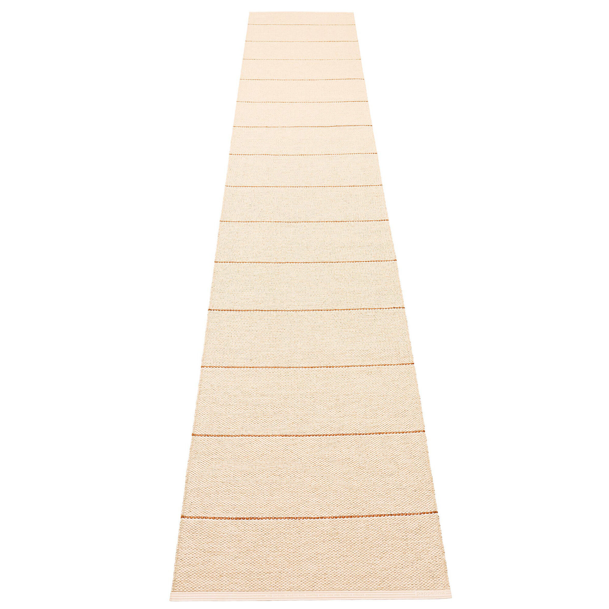 Pappelina Lea Gulvtæppe 375 70 Cm Beige Rust Vanilla
