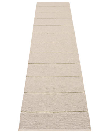 Pappelina Lea Gulvtæppe 300    70 Cm  Linen Pine Vanilla