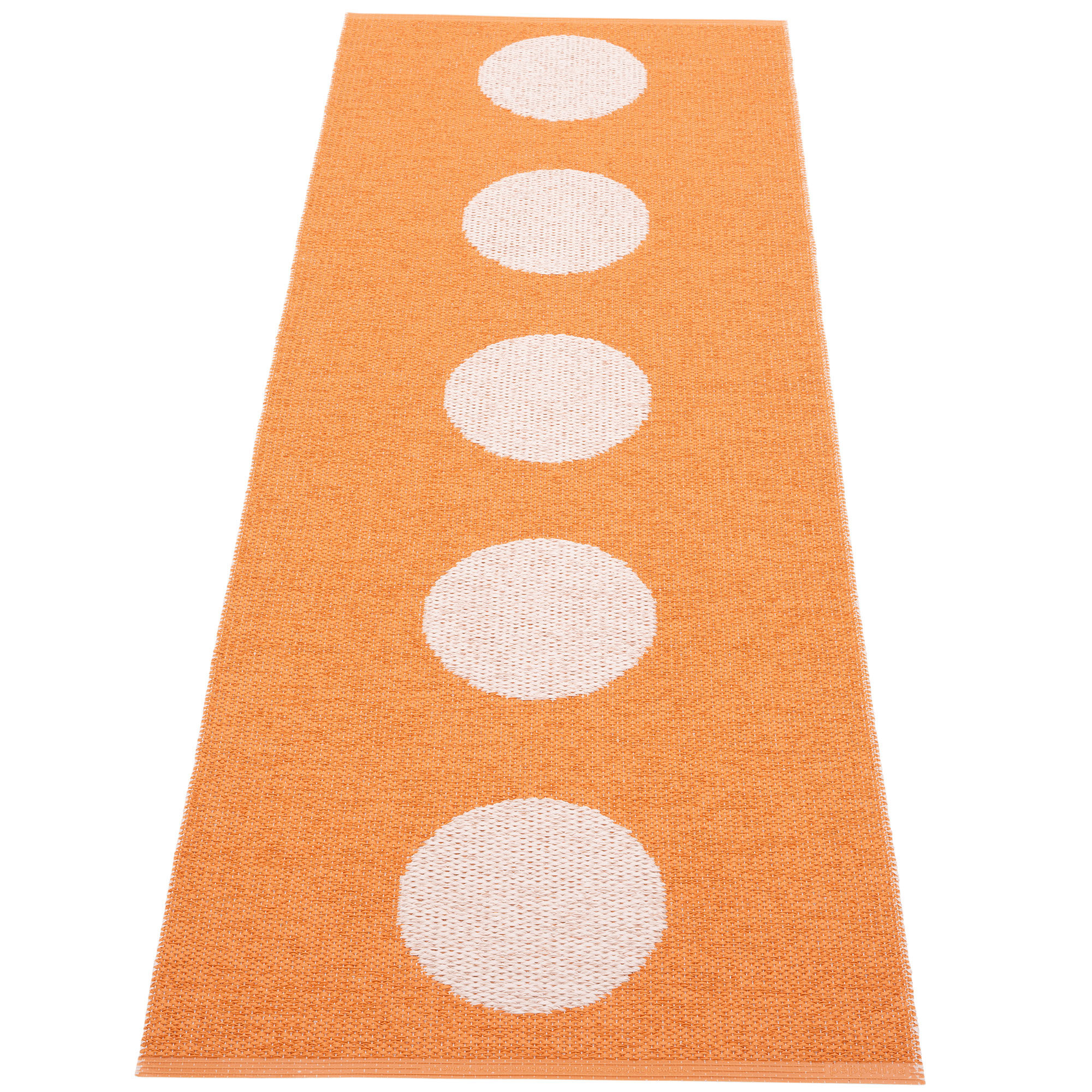 Pappelina Vera Pop Tæppe 70x200 Cm  Orange Pink